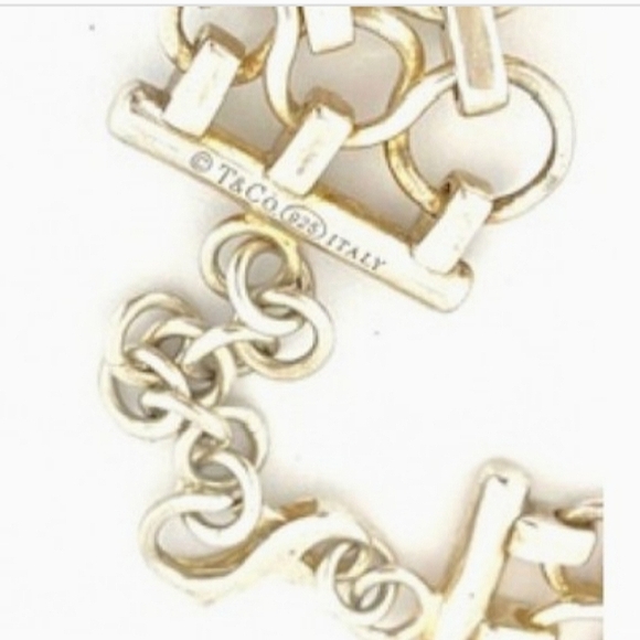 Vintage Tiffany & Co. Sterling Silver Wide Circle - Picture 5 of 6